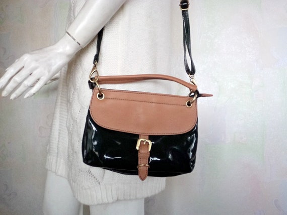 patent leather crossbody