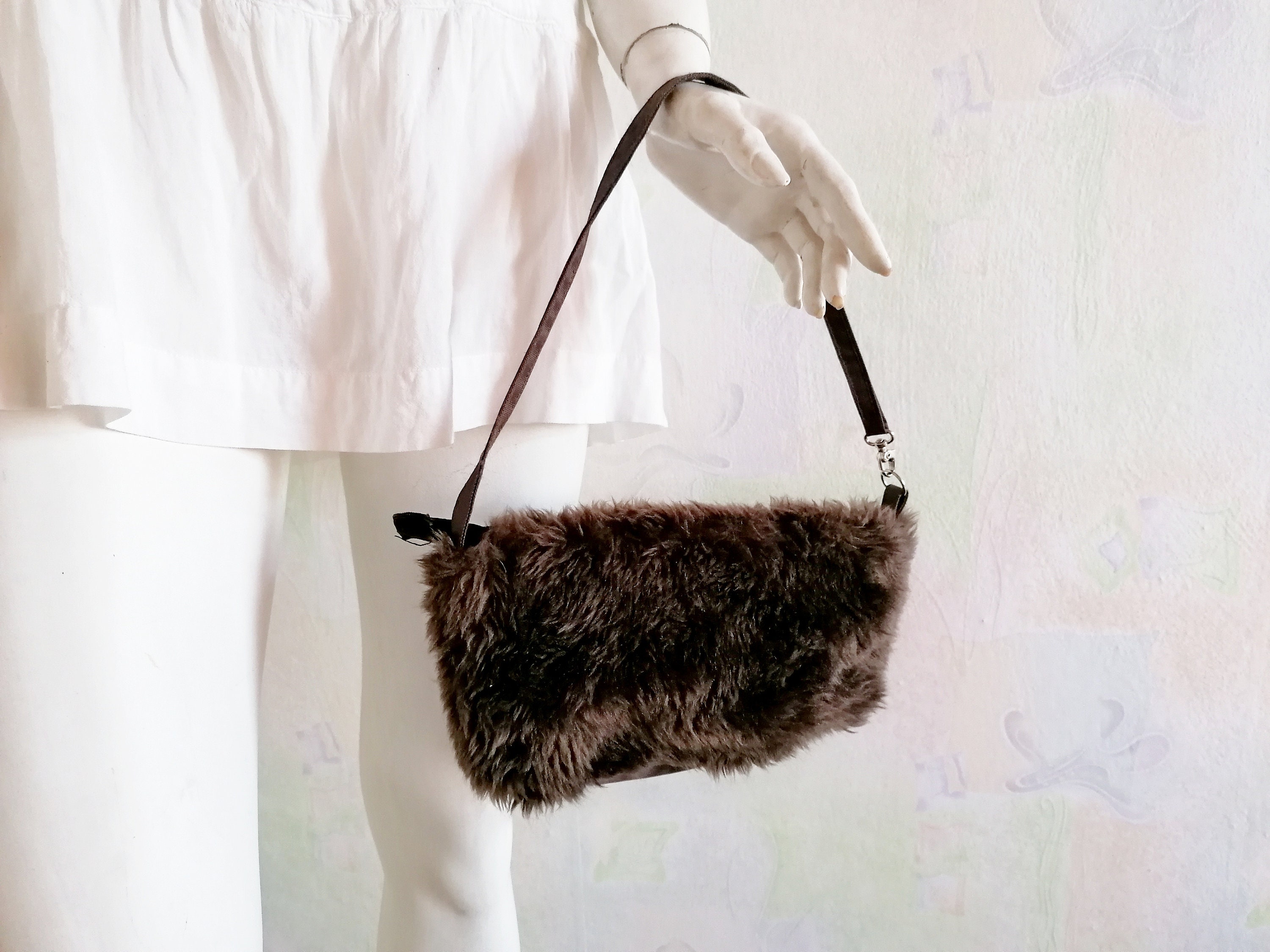 Faux Fur Purse - Etsy