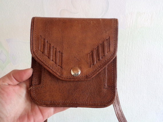 genuine leather crossbody purse