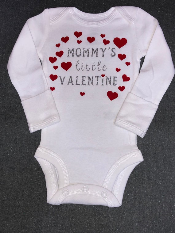 mommy's little valentine onesies