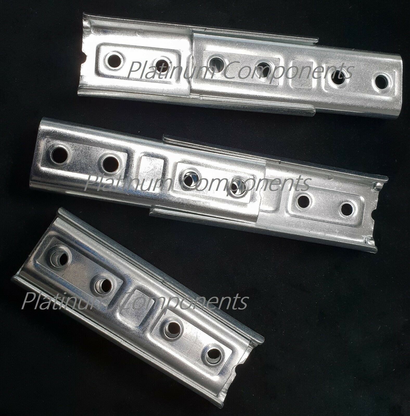 2 SETS Silver Metal Wall Mount Fixing FOR HEADBOARDS Bolt Bracket ALL