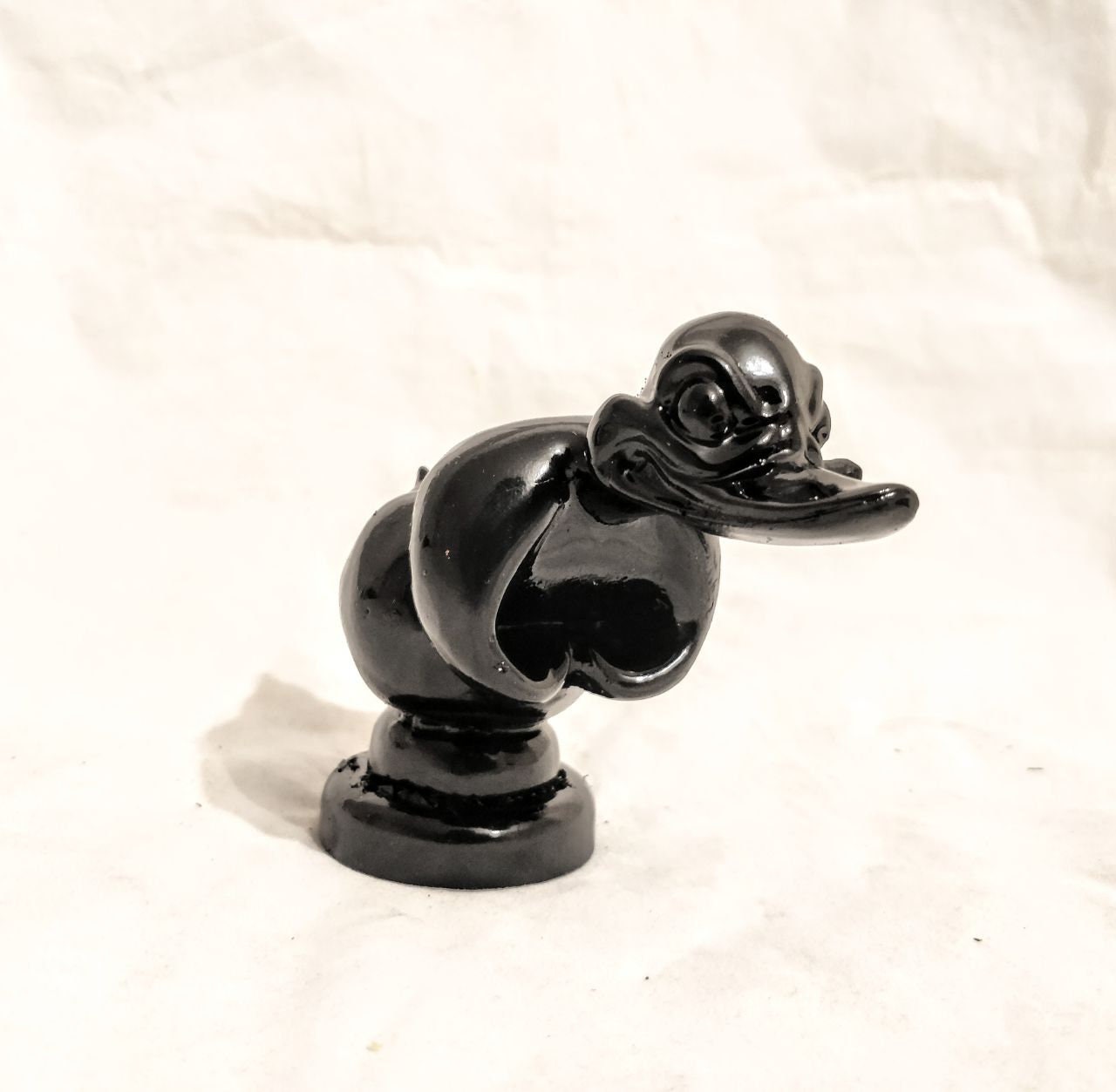 Black Duck Glossy Convoy Duck Car Mascot Car hood ornament Etsy