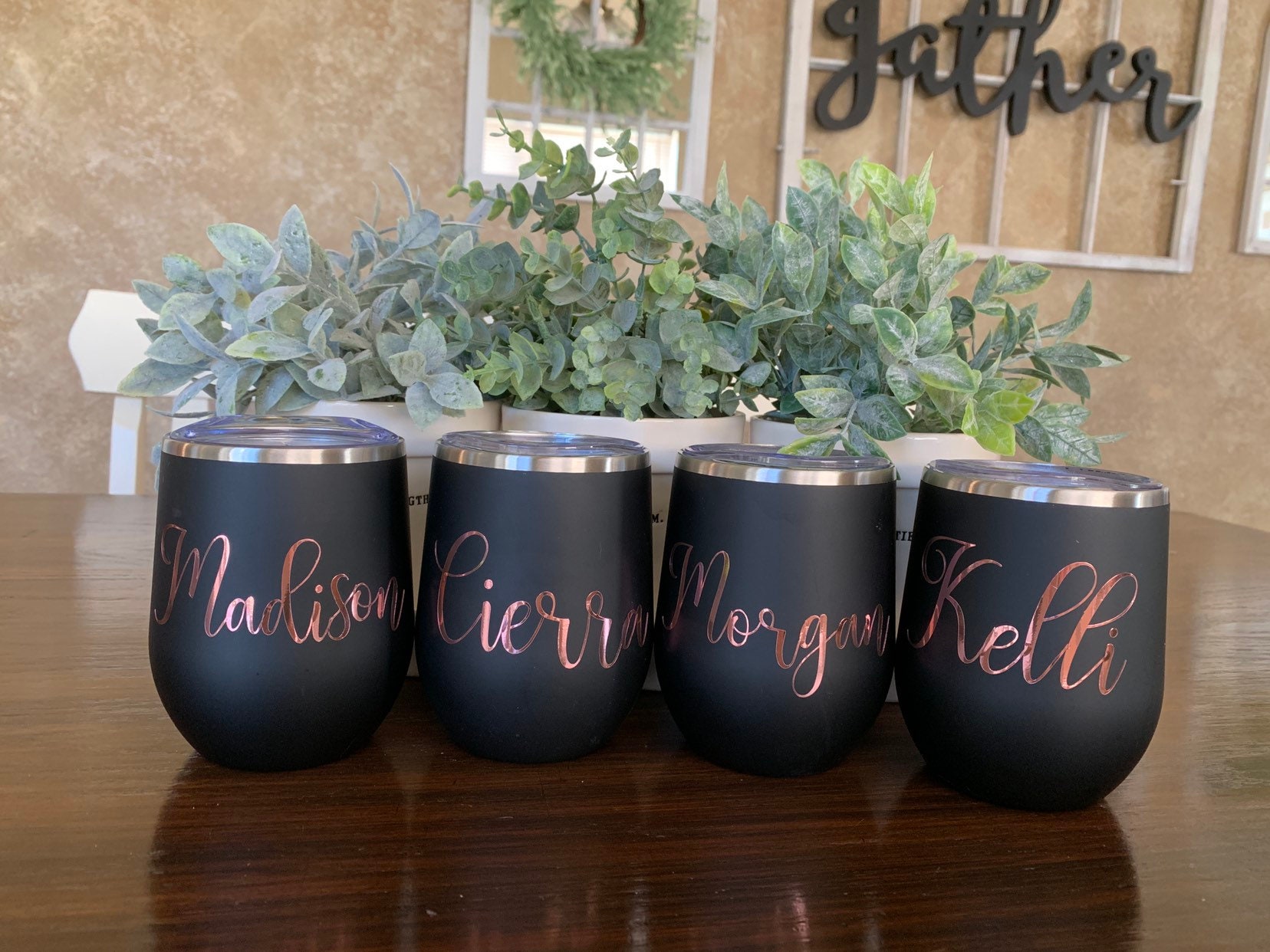 Personalized Wine Tumblers Etsy Sweden