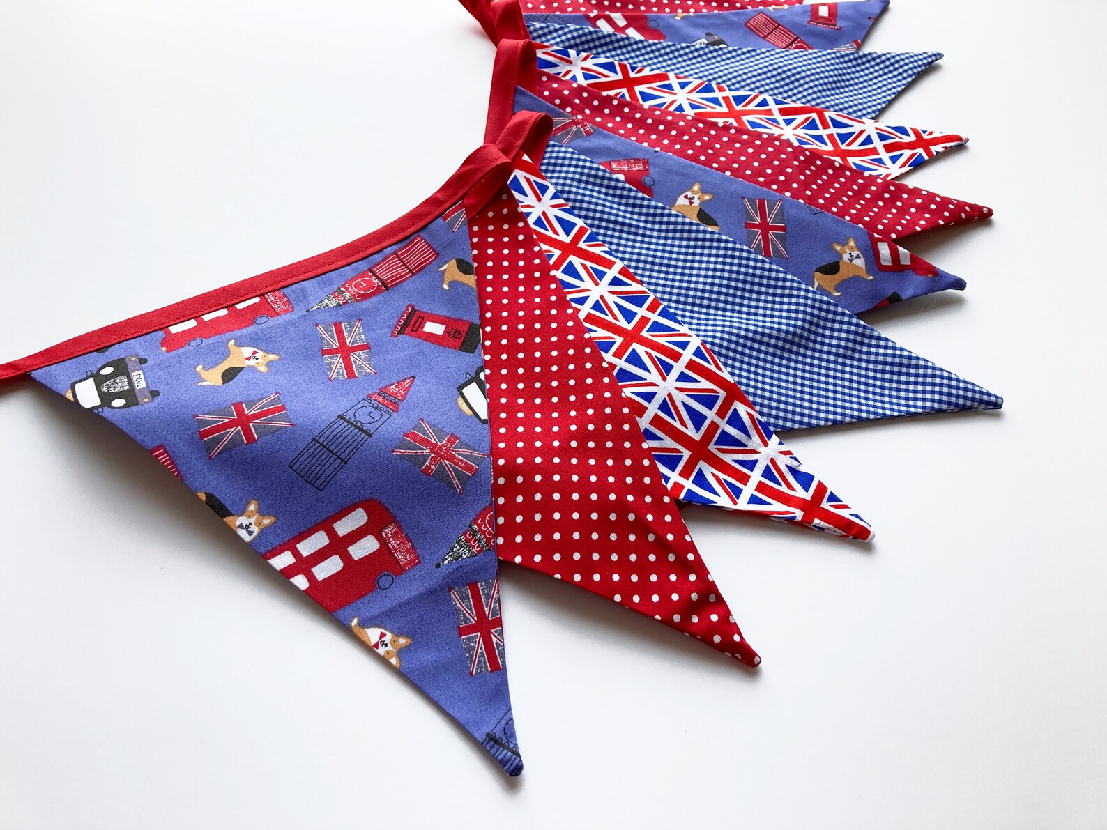 British bunting London Party Bunting Banner by Nessa Foye Etsy