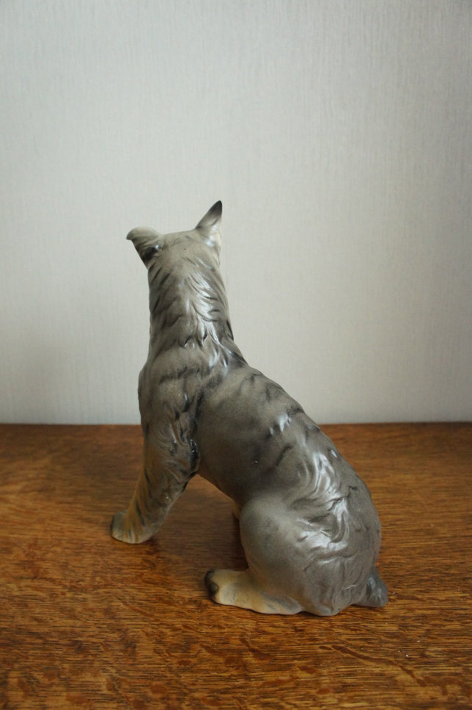 Schnauzer dog Goebel W Germany porcelain figurine statuette | Etsy
