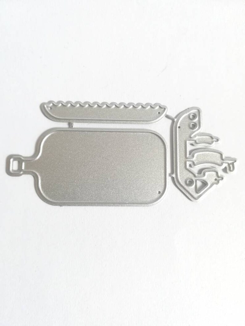 Mermaid Metal Cutting Dies Bottle Dies Scrapbooking for Card Making
