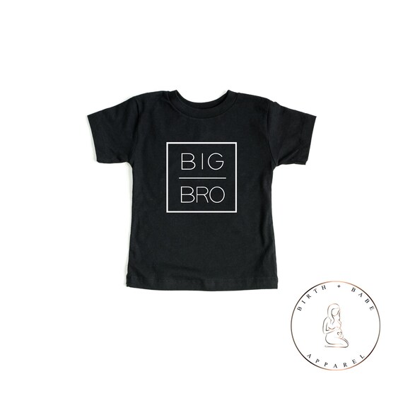 BIG BRO Shirt Brother Toddler Shirt Youth Shirt Matching | Etsy