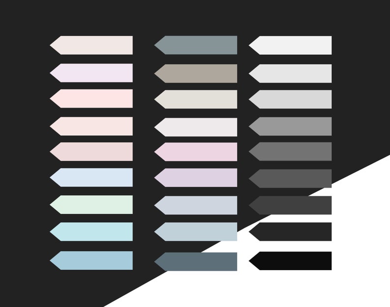 Goodnotes stickers in PNG in Pastel