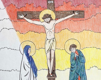 Parish Use Holy Week Coloring Pages, Maundy Thursday, Good Friday Devotional, Kids Holy Week Activities, Traditional Catholic Holy Triduum