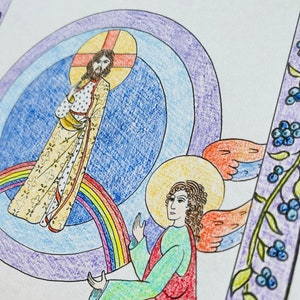 Catholic Coloring Pages for Easter Ascension Pentecost Trinity Sunday Corpus Christi, Traditional Catholic, St Thomas Aquinas, Liturgical