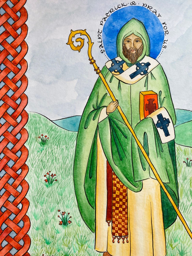 Saint Patrick Robe Parish Use Saint Patrick Activity Book | St Patrick Breastplate ...
