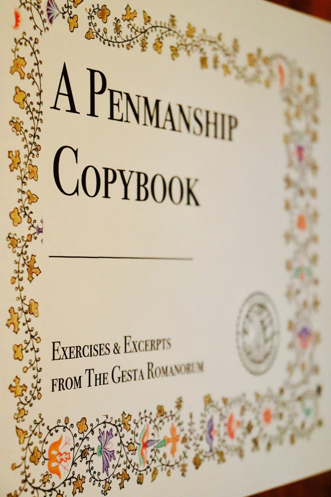 Printable Penmanship Copybook, French Script, Copperplate Tutorial