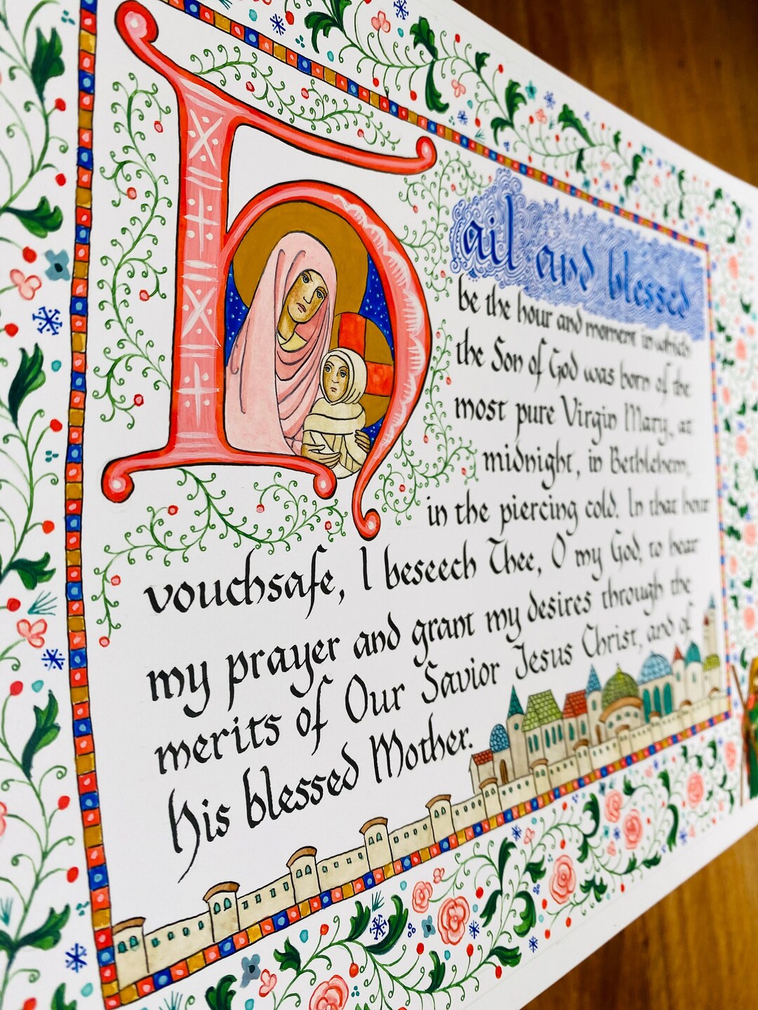 St Andrew Novena 5 Pack, Christmas Novena Cards, Saint Andrew Novena