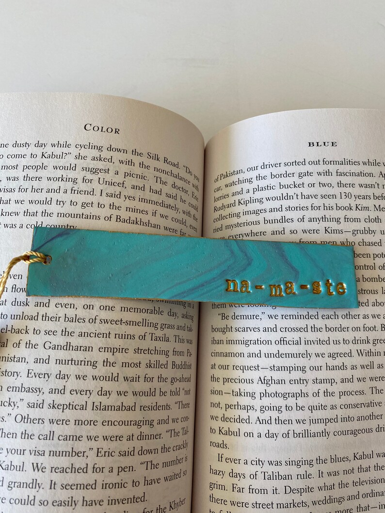 Polymer Clay Bookmark Bookmark as Gifts Gift Ideas for Etsy
