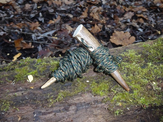 Red Deer Antler Weight Bearer And Load Carrier Paracord Etsy