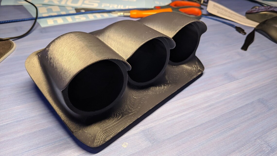 Lexus IS300 Triple Gauge Pod Holder 52mm Custom 3D Printed Etsy