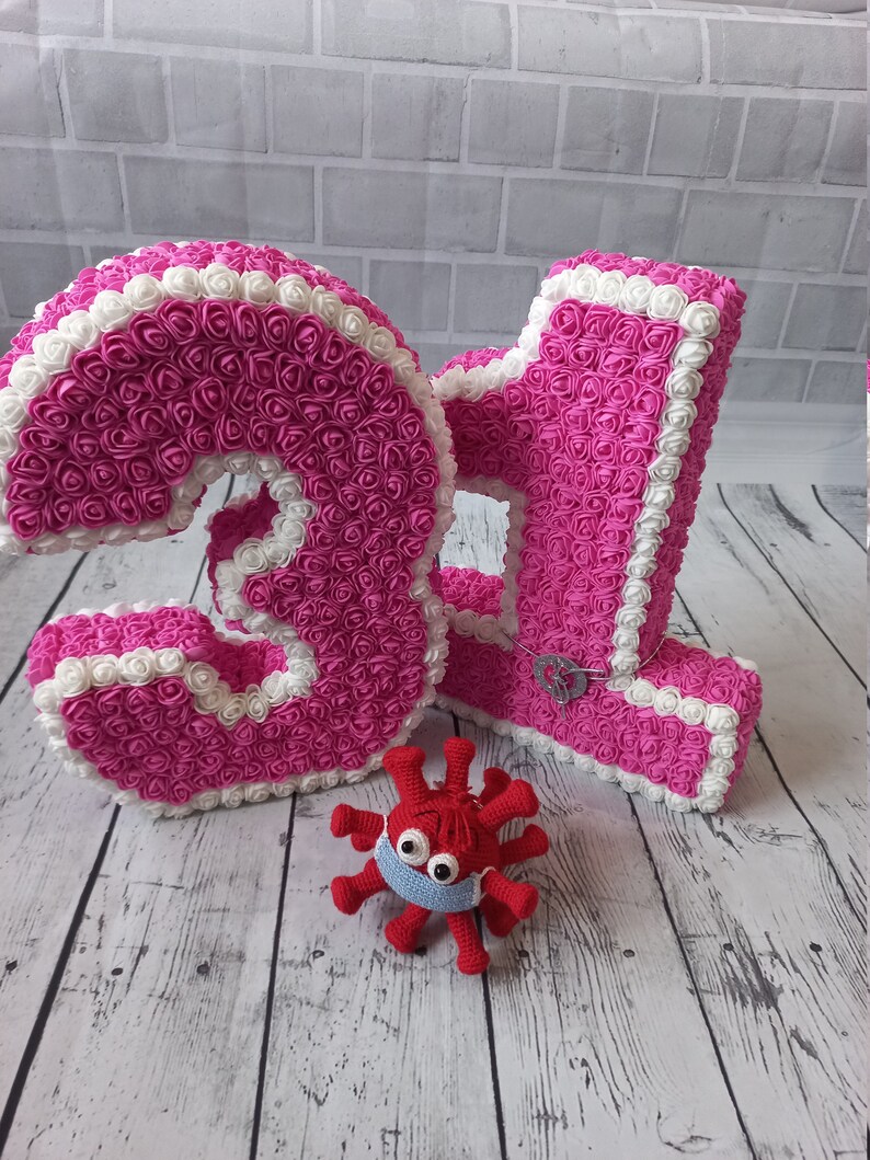 Birthday number three, birthday decorations, birthday photo session, birthday table decoration, number three, baby number, house decoration image 3