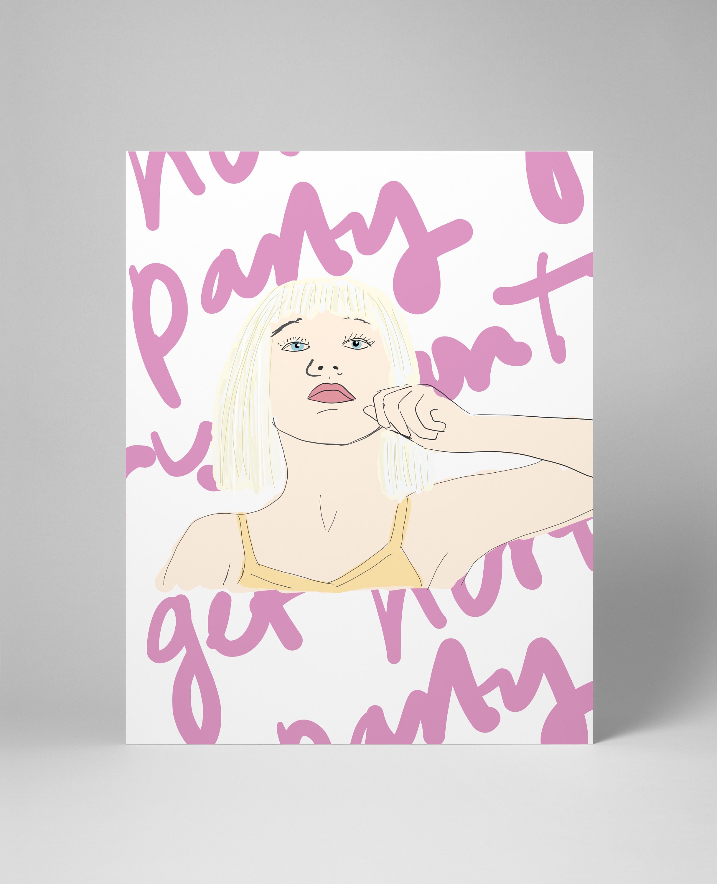Sia Music Video Chandelier Drawing