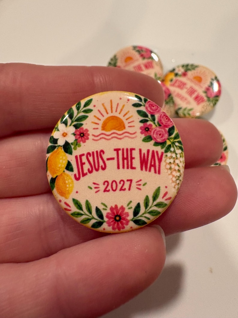 Jesus - the Way Button | 2027 Convention Pin | JW Gifts - Etsy
