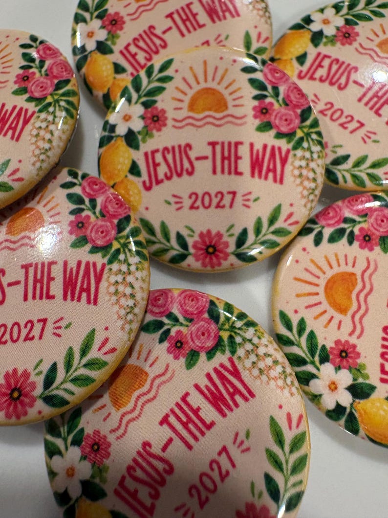 Jesus - the Way Button | 2027 Convention Pin | JW Gifts - Etsy