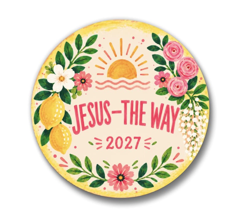 Jesus - the Way Button | 2027 Convention Pin | JW Gifts - Etsy