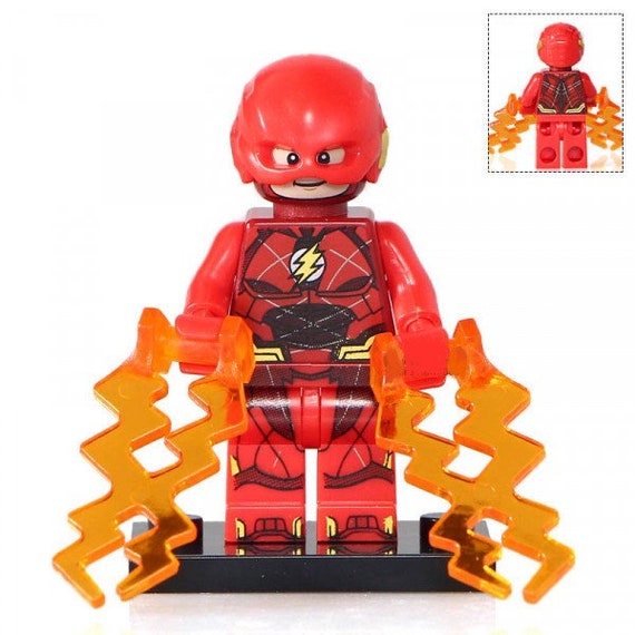 lego justice league flash minifigure