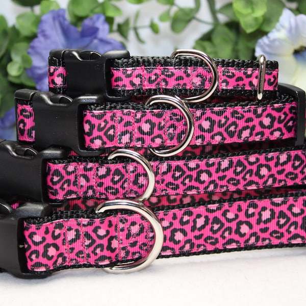 Leopard Dog Collar Etsy