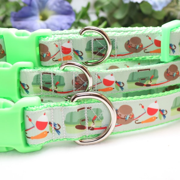 Fishing Dog Collar Etsy