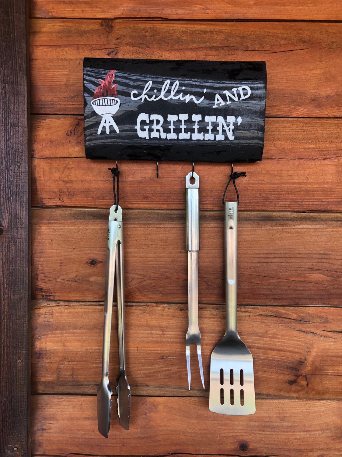 Chilling and Grilling Utensil Holder Etsy 日本
