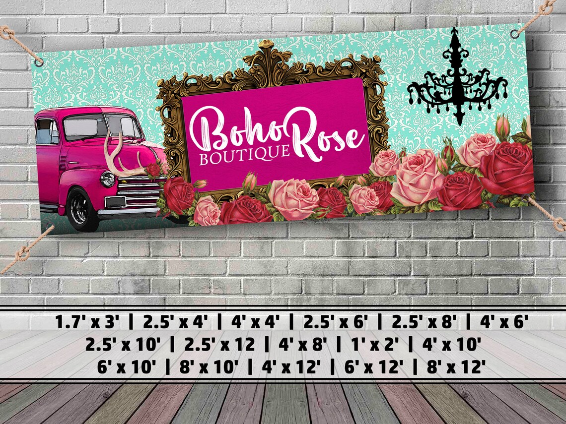 Vinyl Banners Multiple Sizes Reinforced Edges Grommets Full Etsy