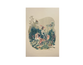 Rabbit Garden - Impressão risográfica