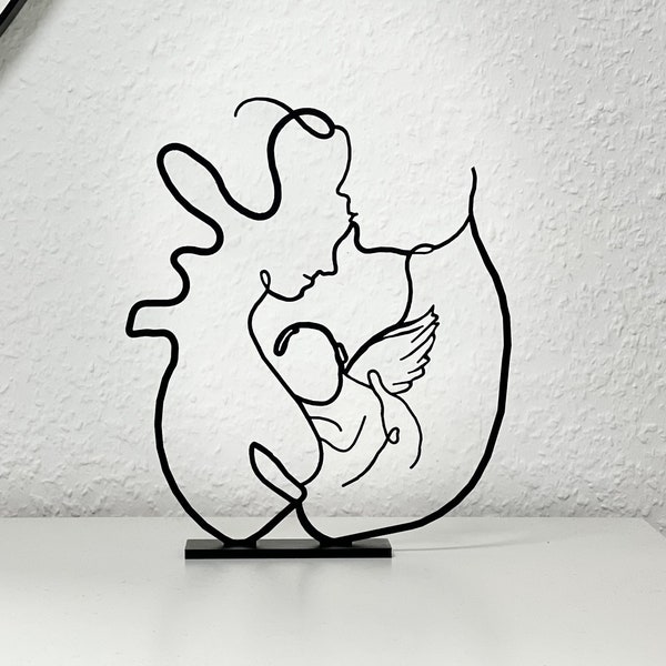 Sterrenouders / sterrenkinderen / sculptuur / frame / tweeling / herdenkingshoek / beelden / ornament / standbeeld / stermoeder / regenboogbaby