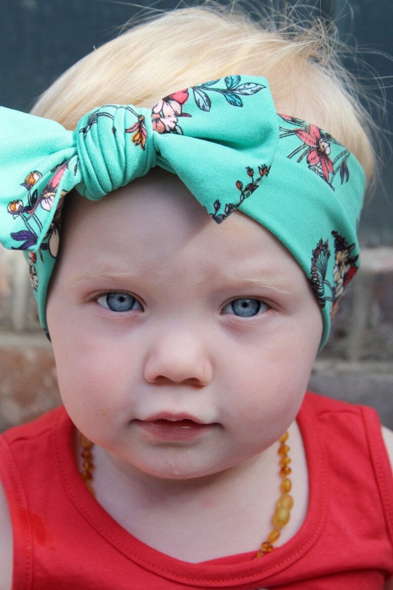 Knit Head Wraps Head Wraps Stretchy Head Wraps Knit Hand Tied Head wraps