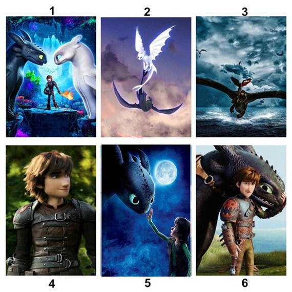 DIY 5D Full Drill Diamond Painting Cross Stitch Dragon Cartoon Kids Gift