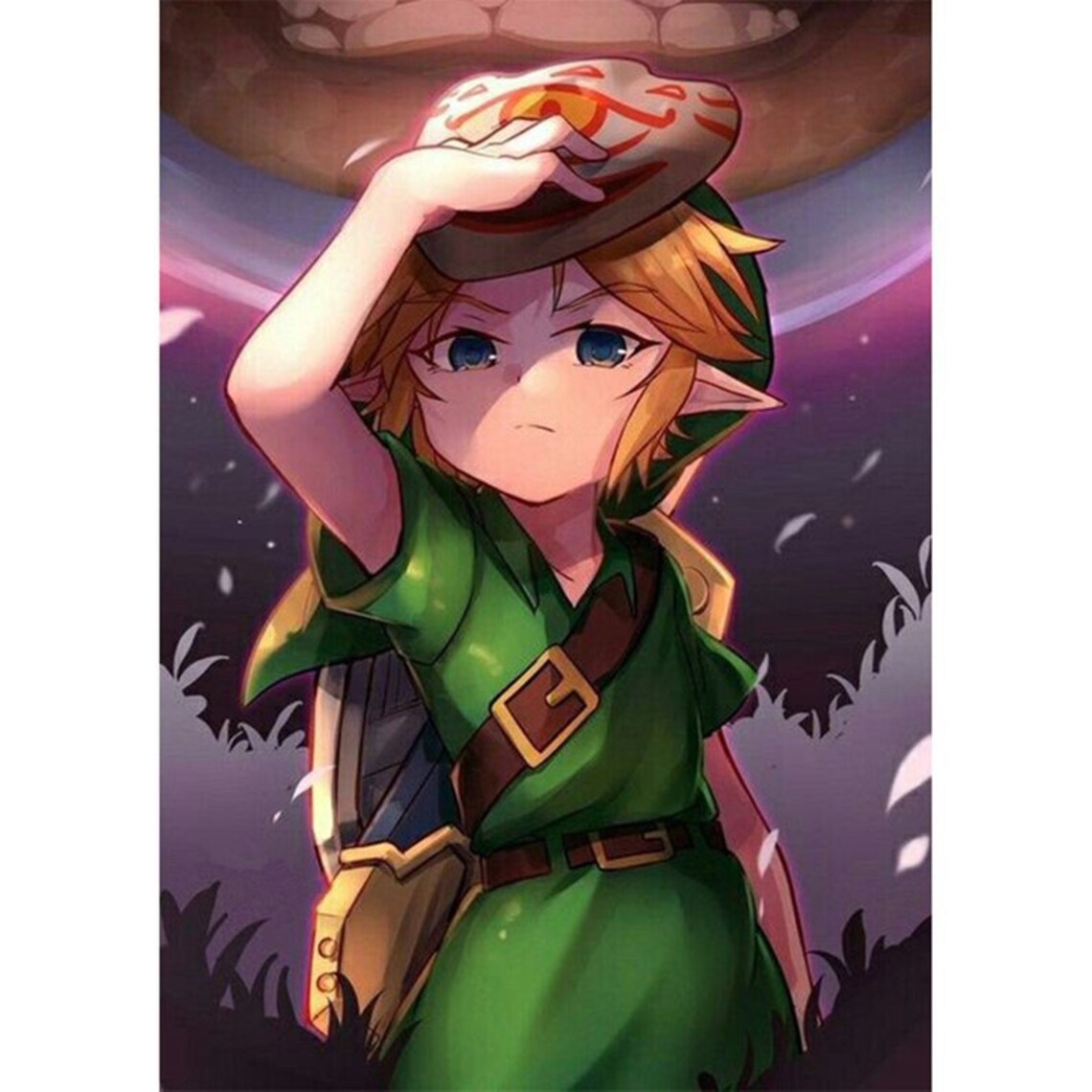 5D Diamond Painting The Legend Of Zelda Breath Of The Wild Etsy