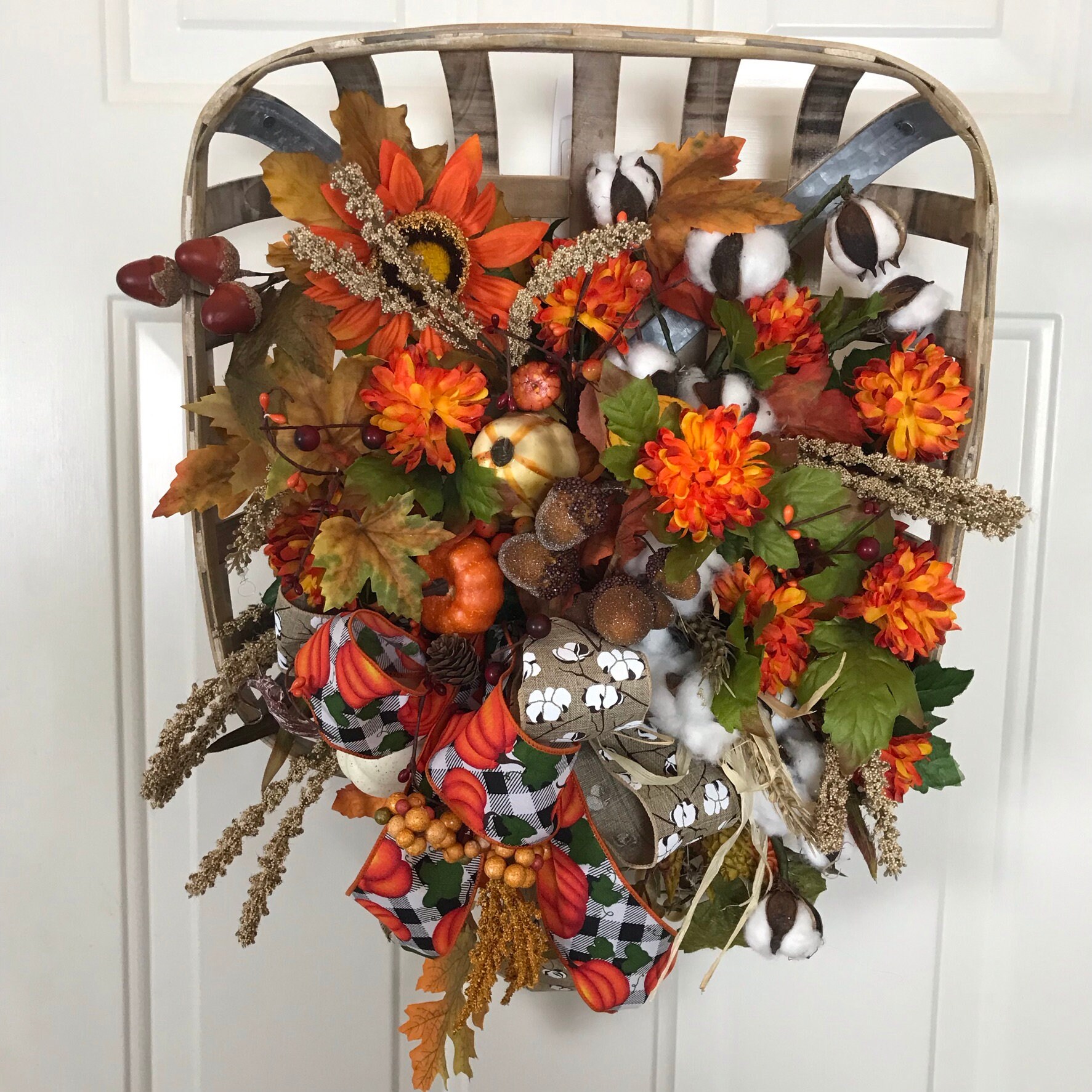 tobacco leaf wreath Tobacco Leaf Wreath