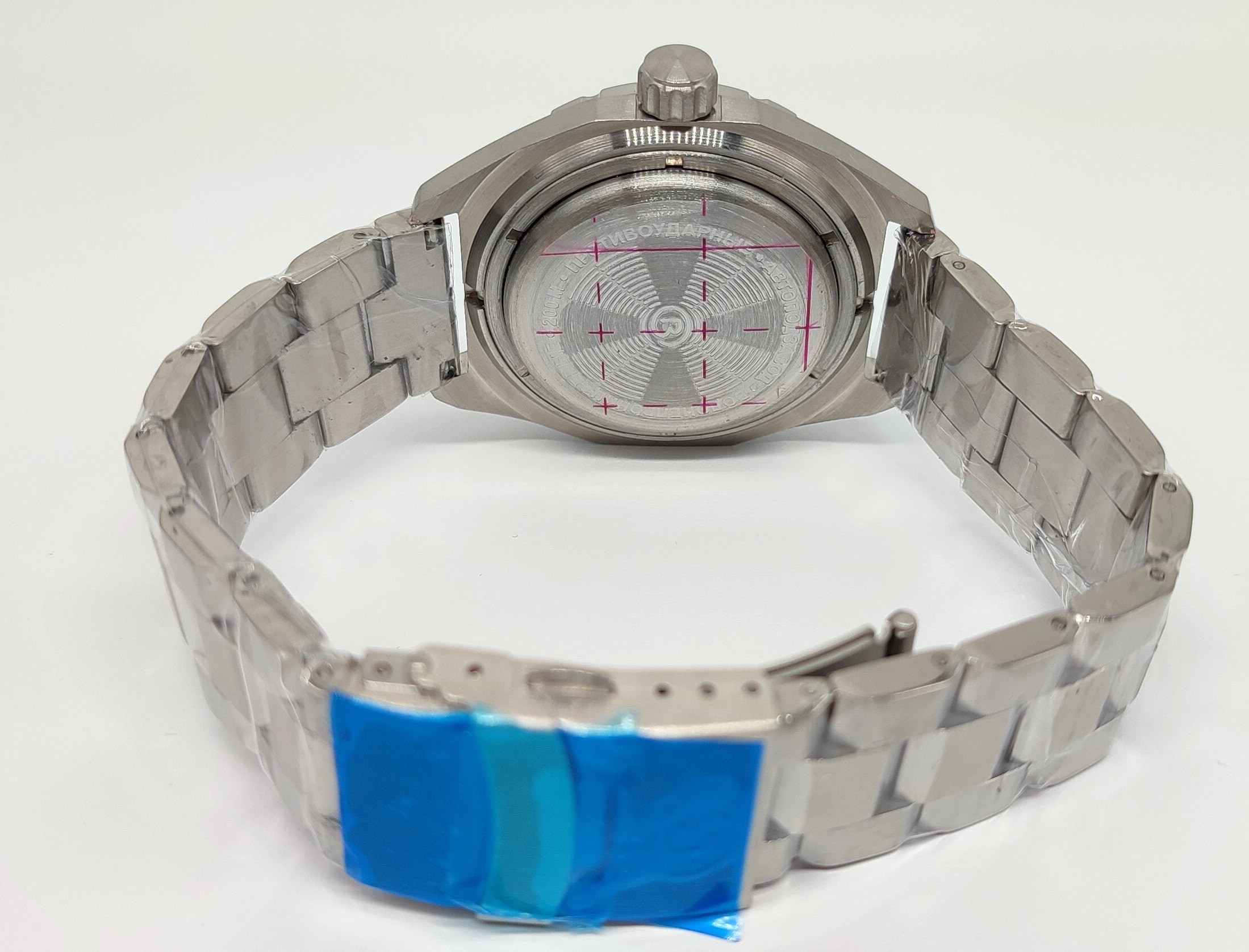 VOSTOK KOMANDIRSKIE 2416 노란색 650859 200M 새 제품 남성용