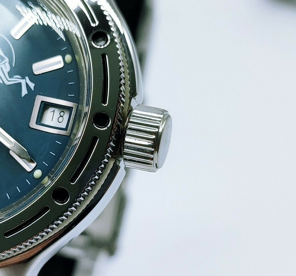 Vostok Amphibia Scuba Dude Orologio Subacqueo Russo - Automatico 200m, 20 ATM, Prodotto In Russia