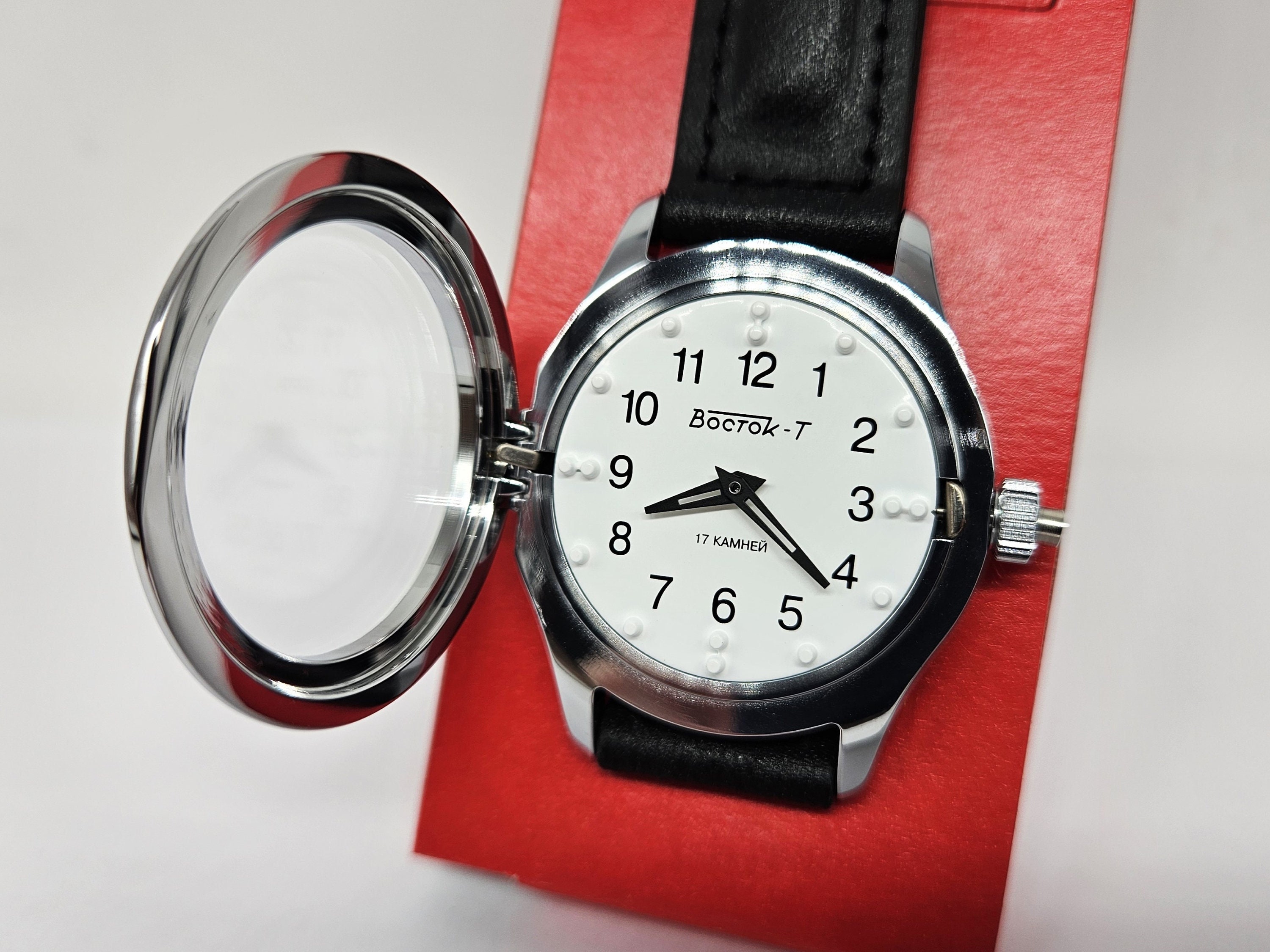 Braille horloge sale