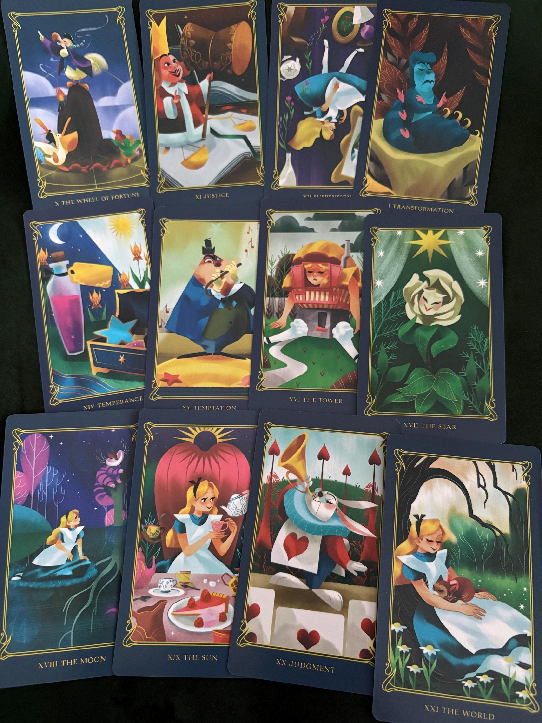 Alice in wonderland tarot deck - Etsy 日本
