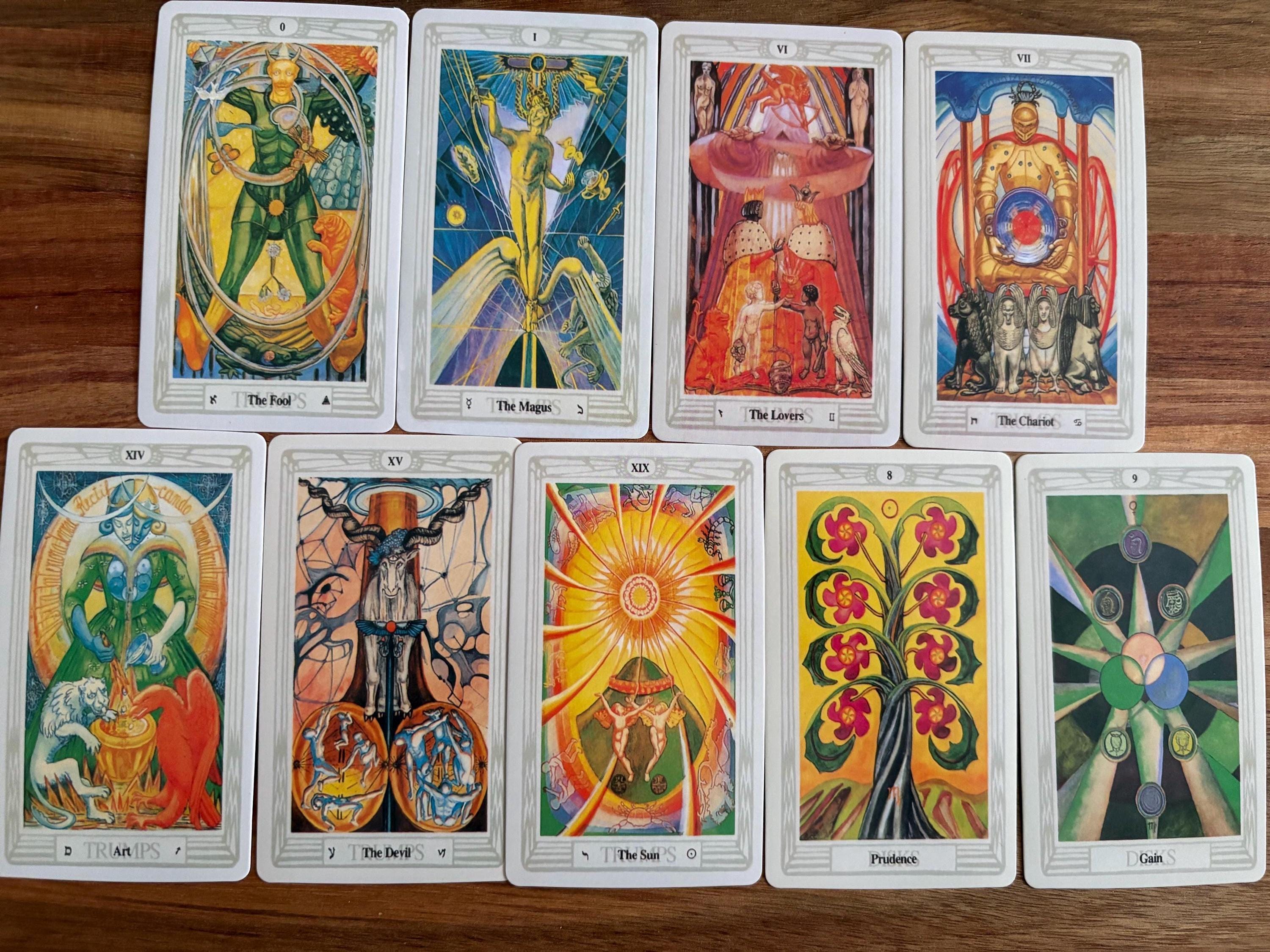Aleister crowley tarot deck - Etsy 日本