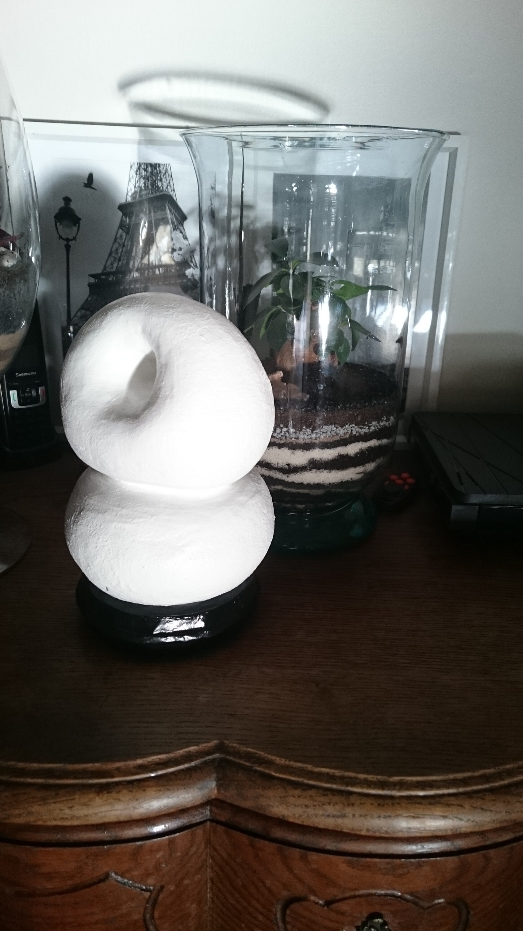 Sculpture Abstraite Art Décoratif. Fait Main.