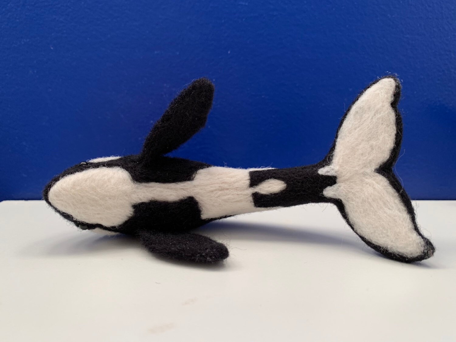 Precious Needle Felted Wool Orca Sculpture Etsy