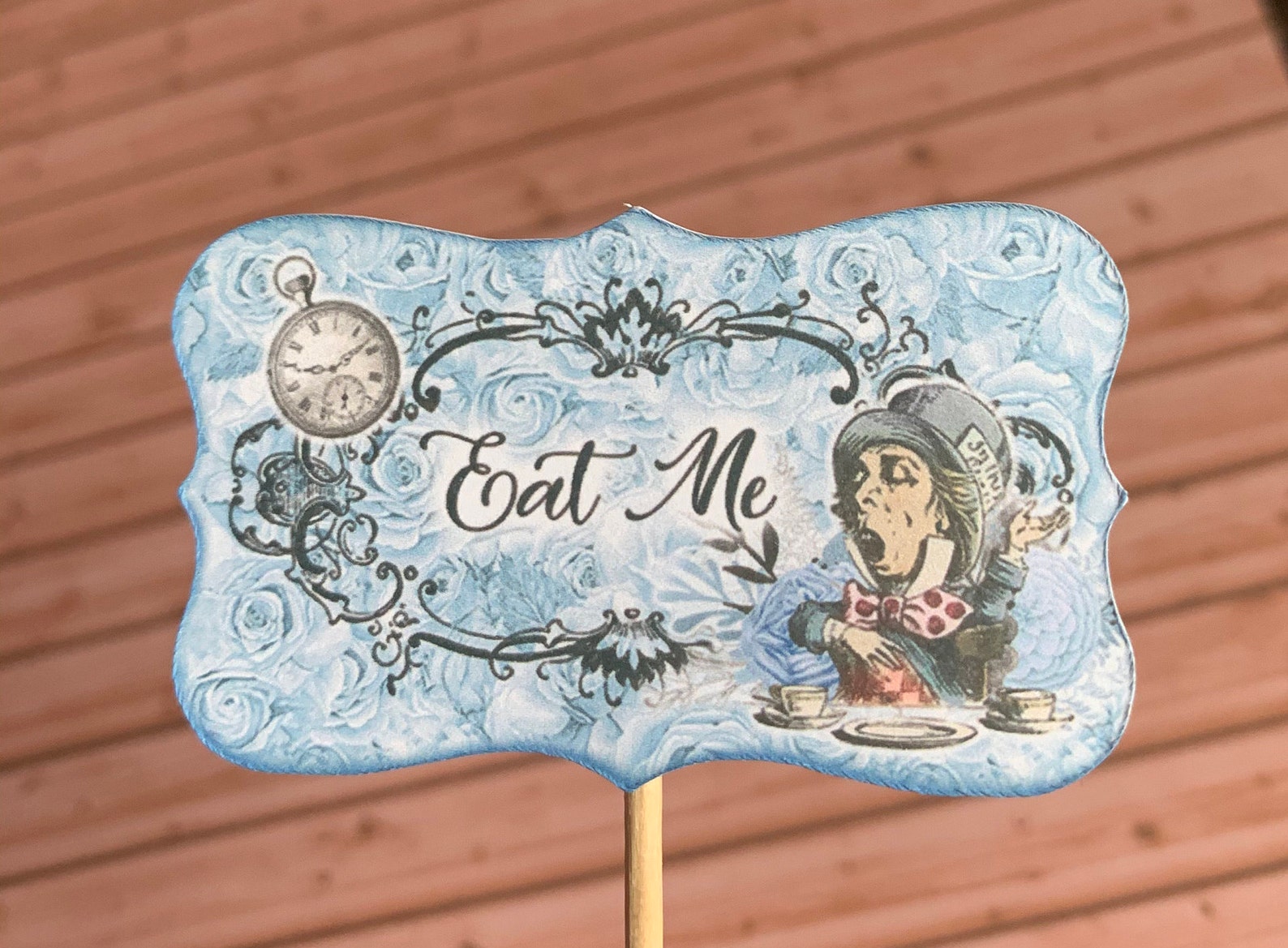 Alice In Wonderland Wedding Cake Toppers Uk