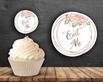 Eat Me Cake Topper Etsy