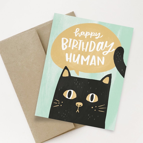 Lettering Cat Message Cards Lettering Cat Message Cards