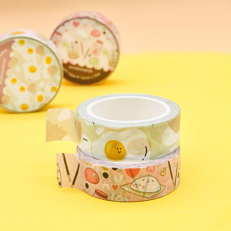 Asian Snacks Washi Tape Asian Food Washi Tapes Artist Washi Tapes image 5