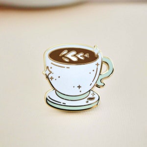 Latte of Love Enamel Pin | Valentine Pin