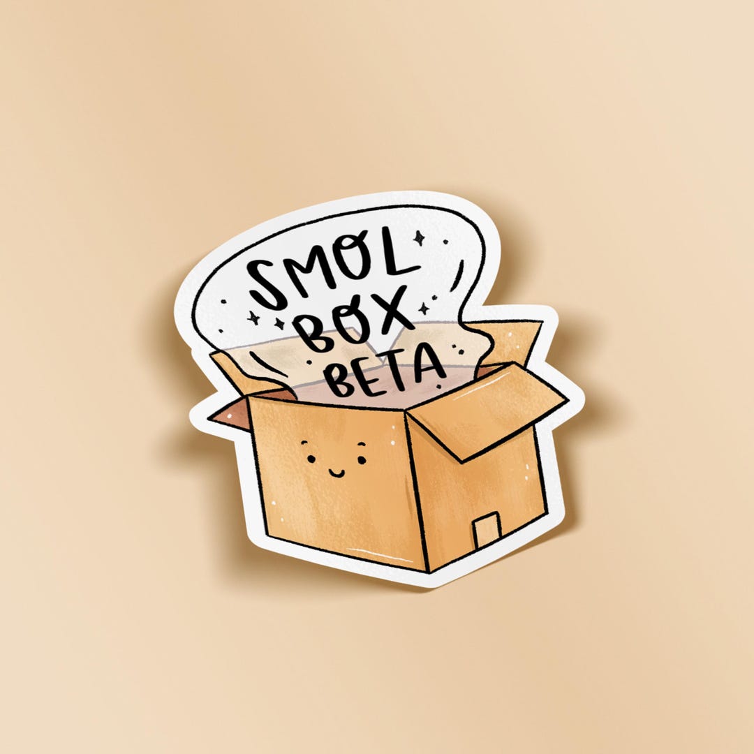 Smol Box Beta Sticker: Climbing Vinyl Decal - Etsy