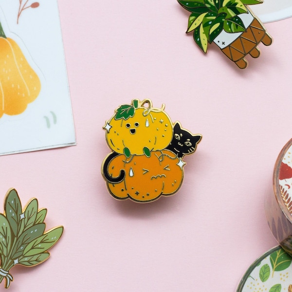 Fall Enamel Pin Etsy